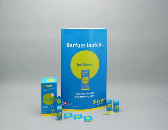 Schaufenster Werbung POS Lösung Karton