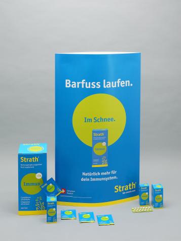 Schaufenster Werbung POS Lösung Karton