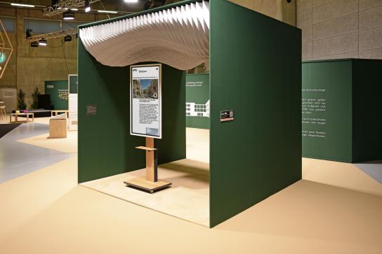 TV Ständer Digital Signage Messestand Digital Referenz Swissdidac & Worlddidac Bern