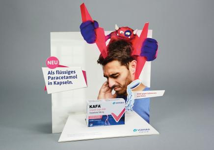 Thekensteller: einheitliches Corporate-POS-Konzept, Verfora AG