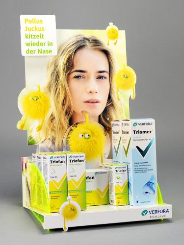 Thekensteller: einheitliches Corporate-POS-Konzept, Verfora AG